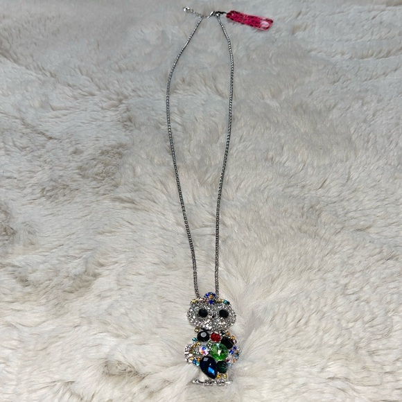 Betsey Johnson Owl Pendant Necklace - Picture 4 of 11